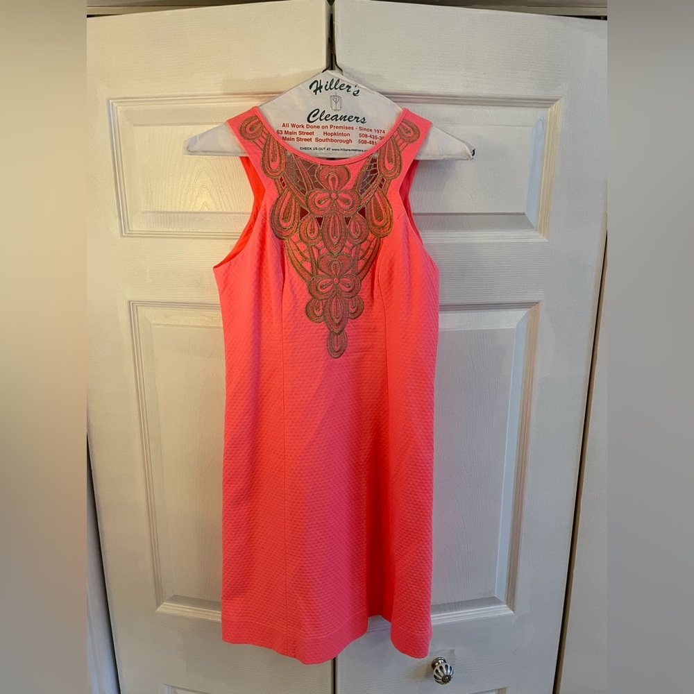 Lilly Pulitzer Stunning Pink Dress, Great Condition, Size 00.